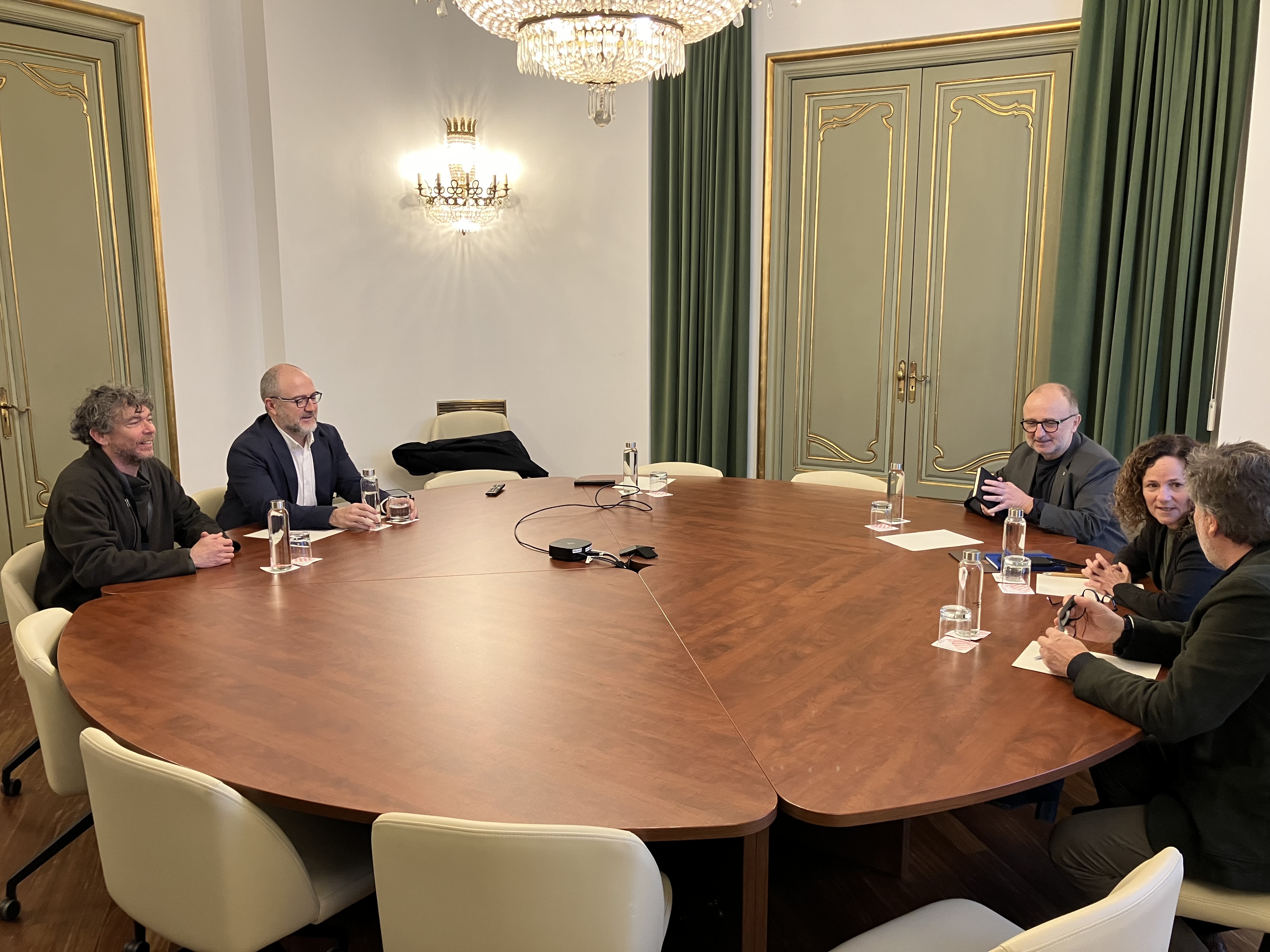 Reunió amb la consellera de Cultura