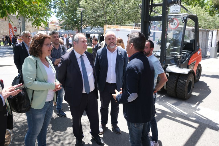 Visita als expositors