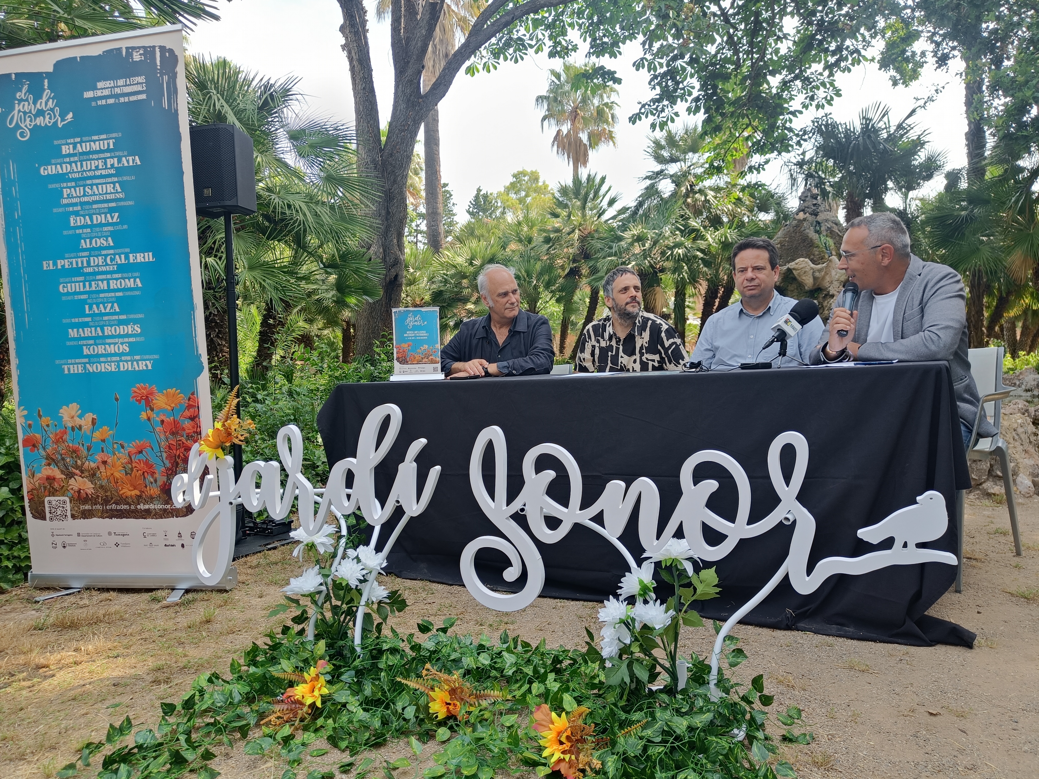 Presentació del El Jardí Sonor 2026 al Parc Samà