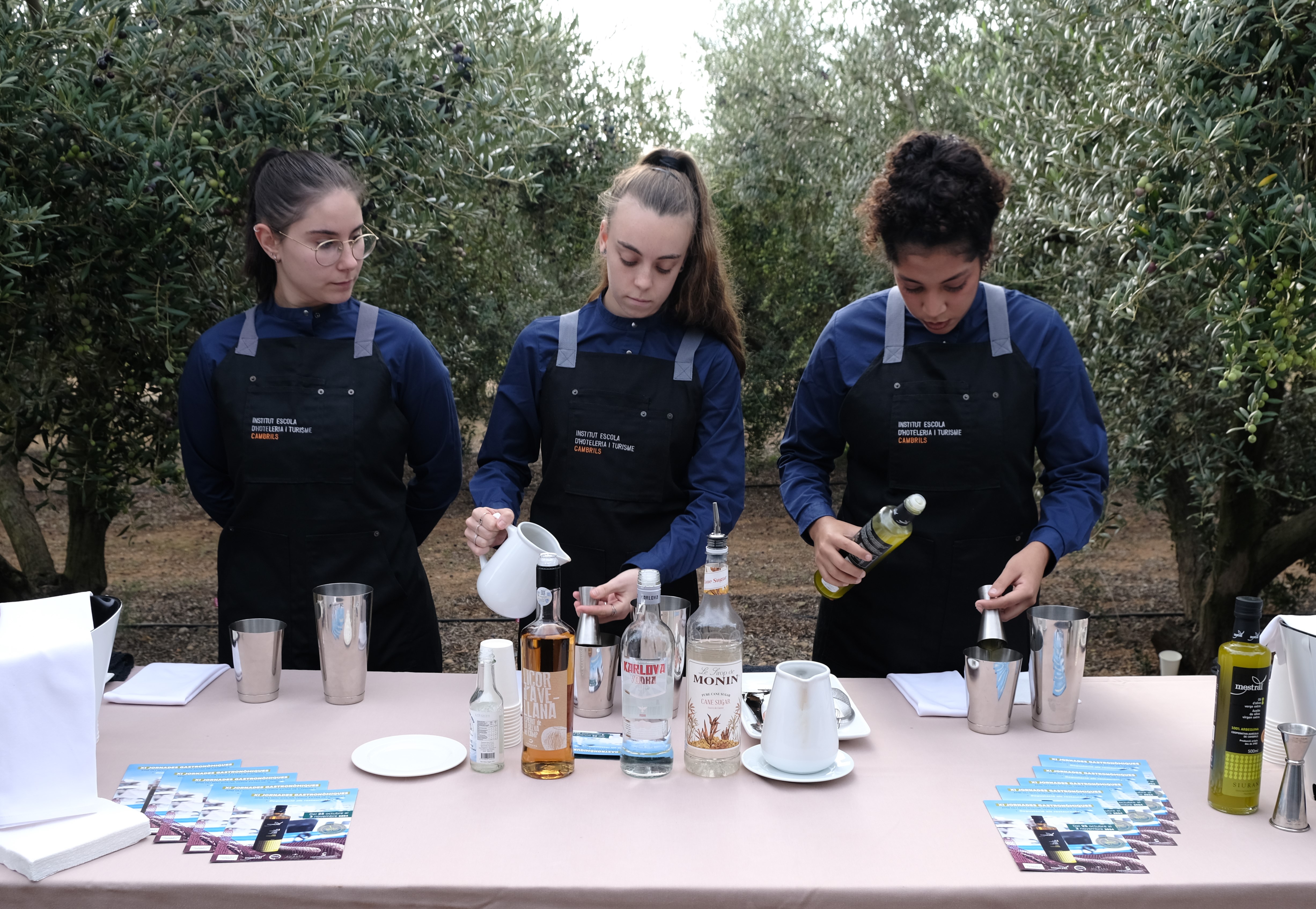 Preparació del còctel