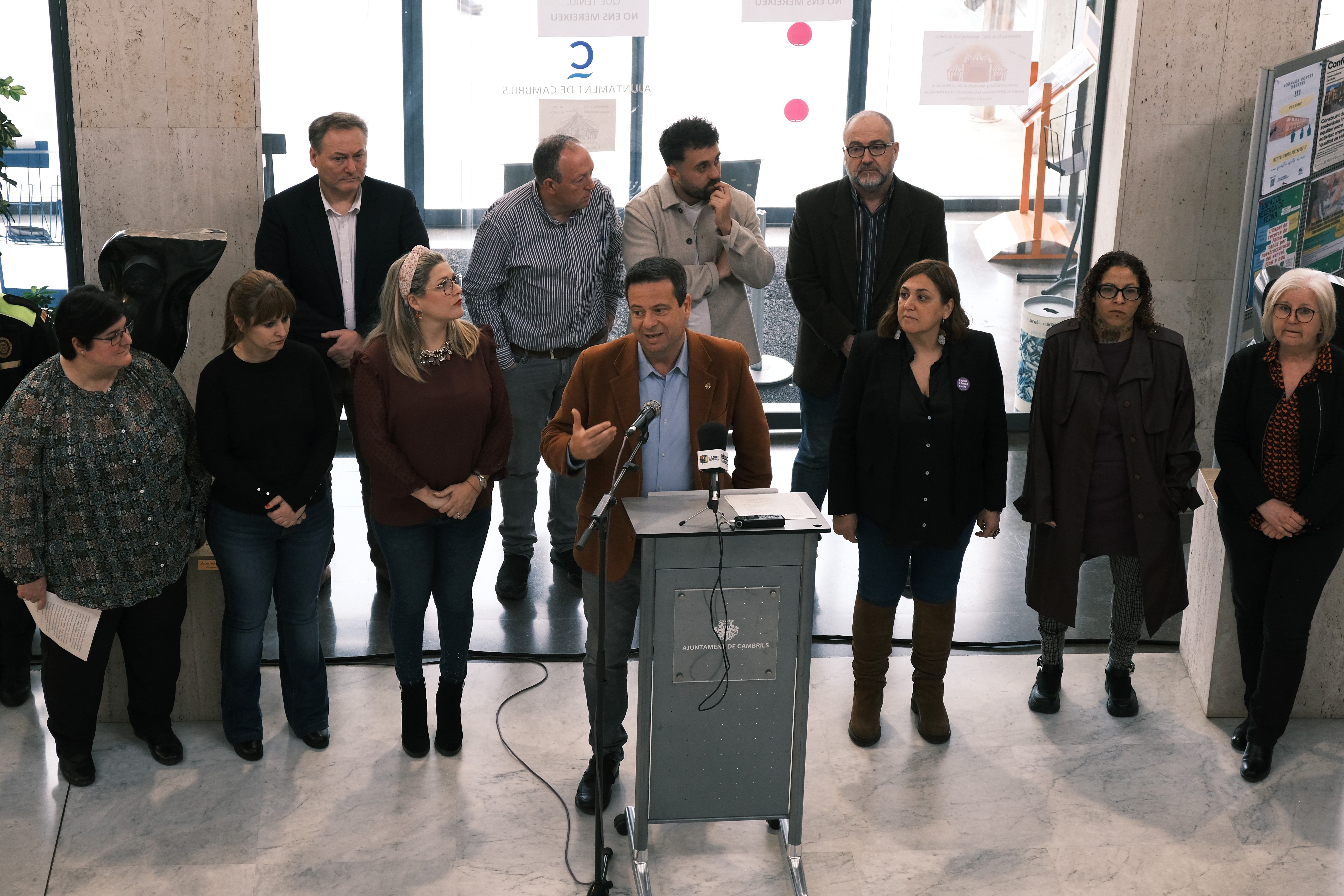 Lectura del Manifest de l Dia de les Dones