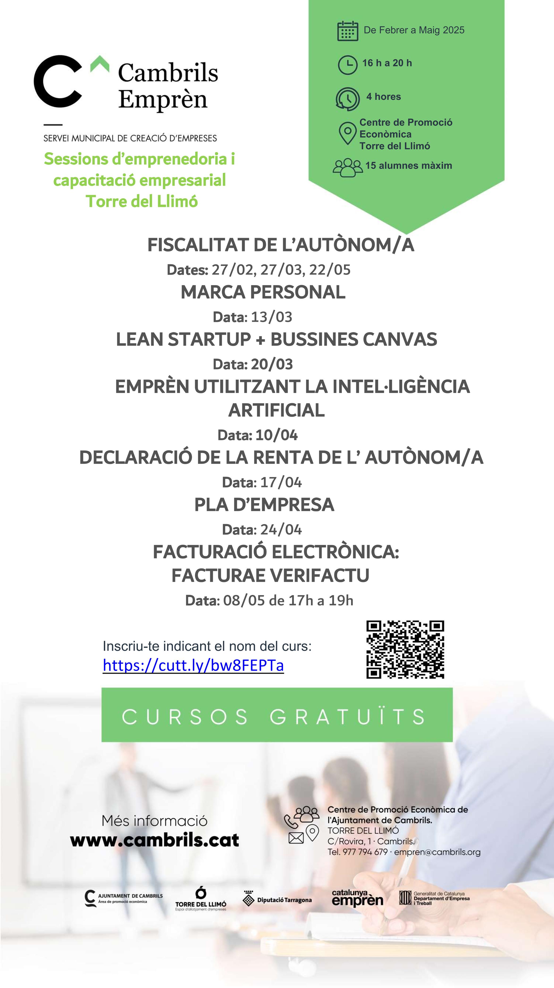 Calendari del primer semestre