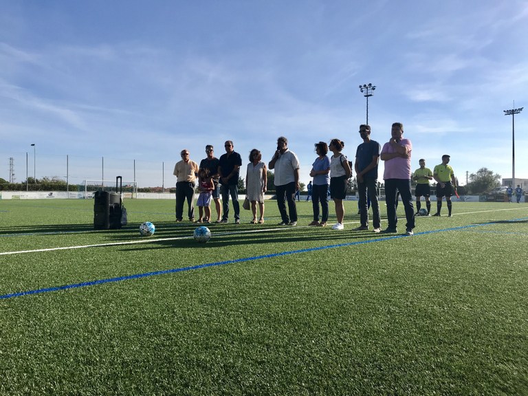 Cambrils inaugura la remodelació dels camps municipals de futbol.
