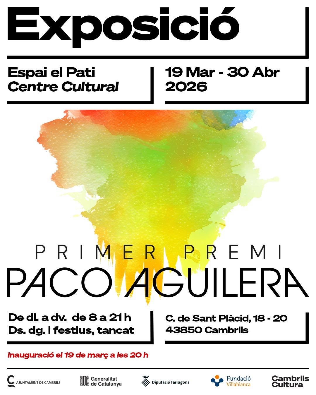 Premi de Pintura Paco Aguilera