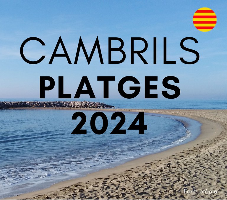 Cambrils inicia una campanya de sensibilització per a un model de platges més sostenibles.