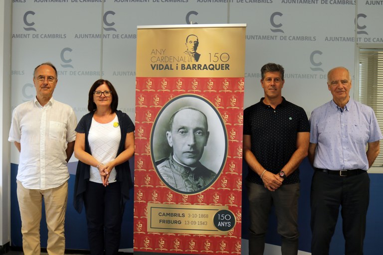 Cambrils presenta el programa complet de l’Any Cardenal Vidal i Barraquer  .