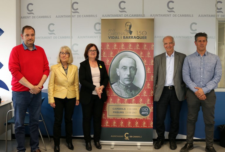 Cambrils presenta l’Any Cardenal Vidal i Barraquer .