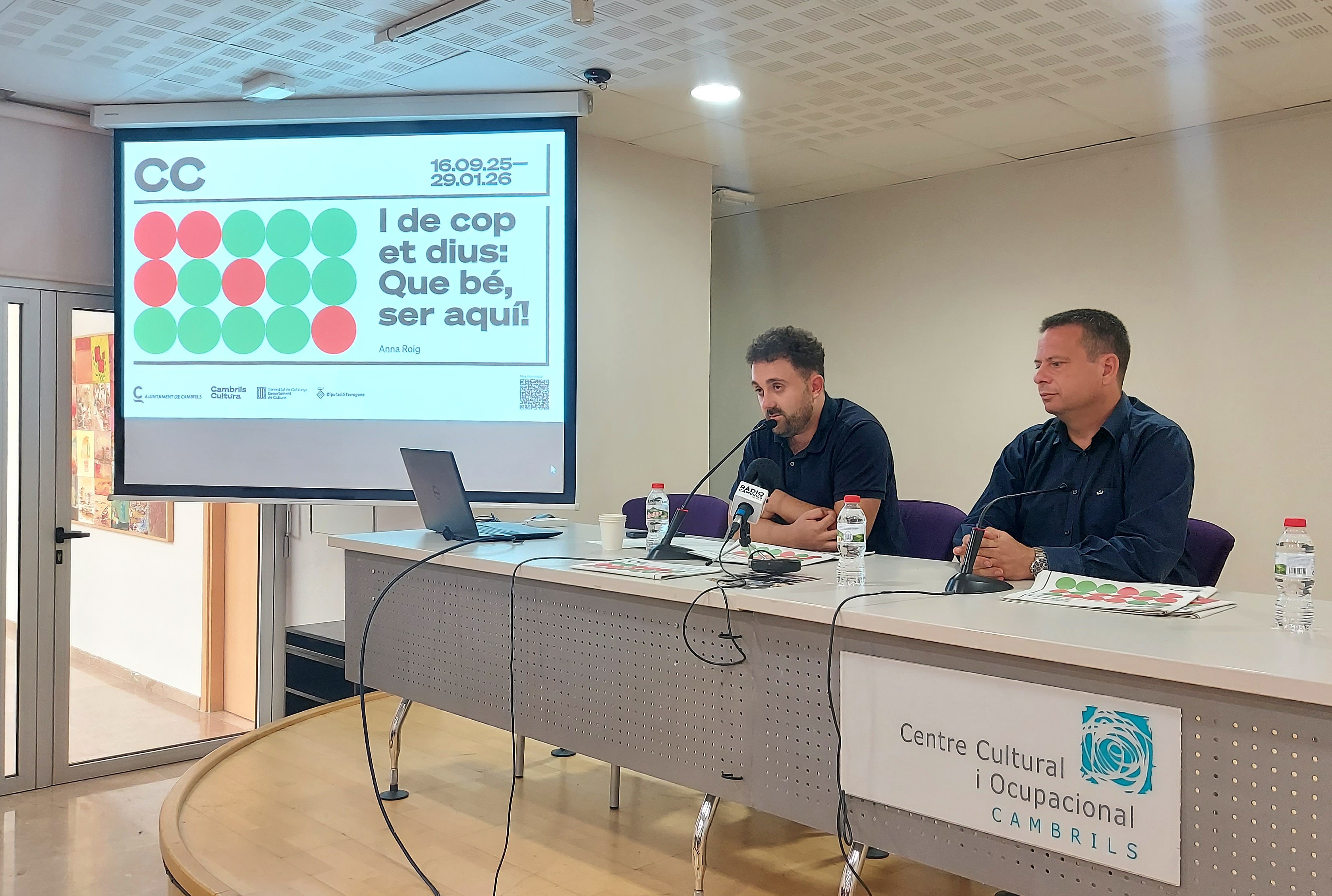 Presentació de l'agenda cultural