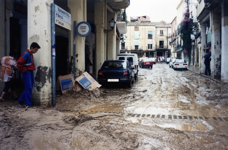 Cambrils recorda la rierada de 1994 amb una exposició virtual i un mapa interactiu .