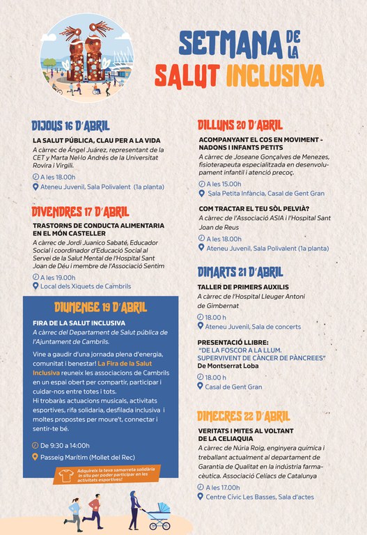 Programa de la Setmana de la Salut Inclusiva 1