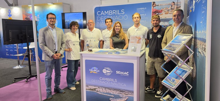 Cambrils reforça la seva projecció com a destinació nàutica al 63è Saló Nàutic de Barcelona.
