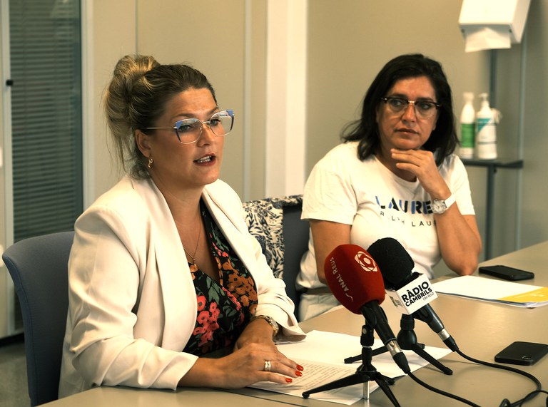 Roda de premsa de la Borsa de Treball Municipal