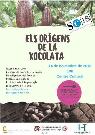 Cambrils se suma a la 23a Setmana de la Ciència amb un taller familiar sobre els orígens de la xocolata  .