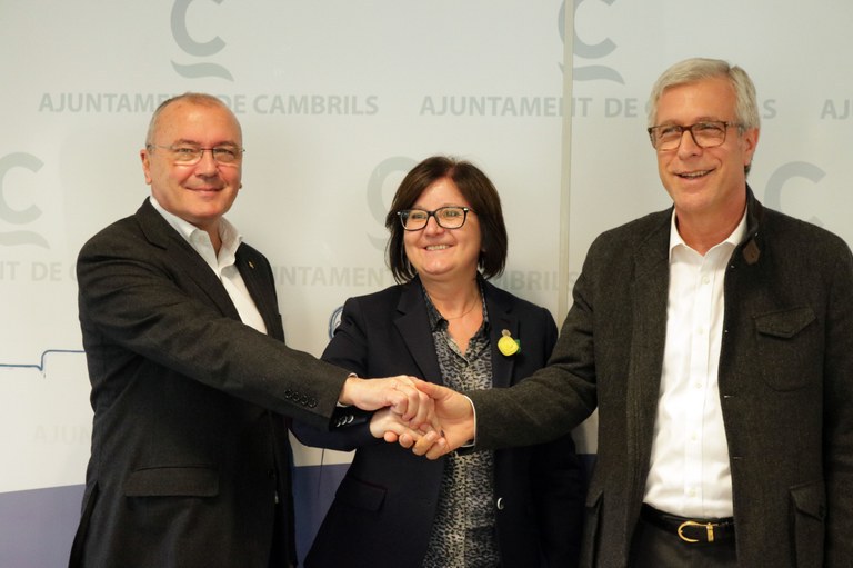 Cambrils, Tarragona i Reus refermen la unitat per defensar les necessitats ferroviàries del territori.
