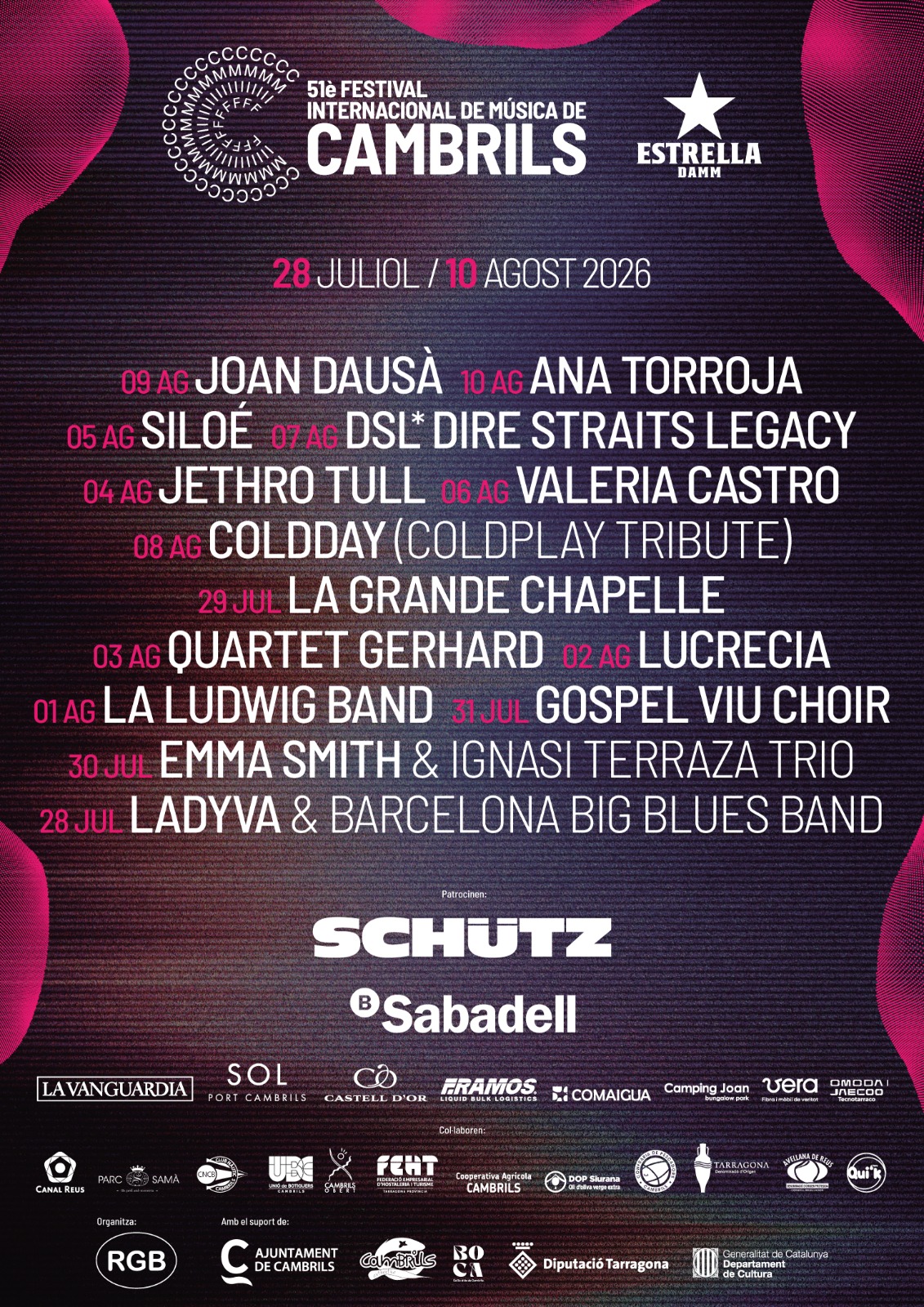 Cartell del Festival Internacional de Música