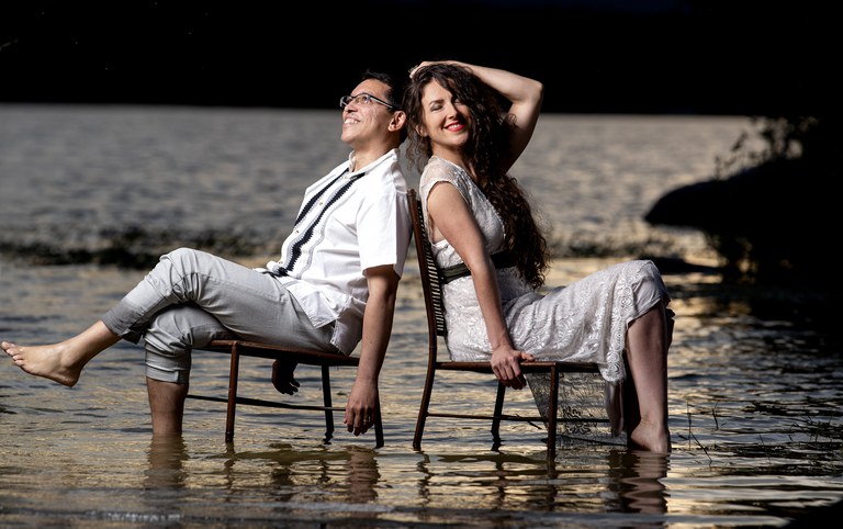 Pep Rivero y Àngela Cervantes