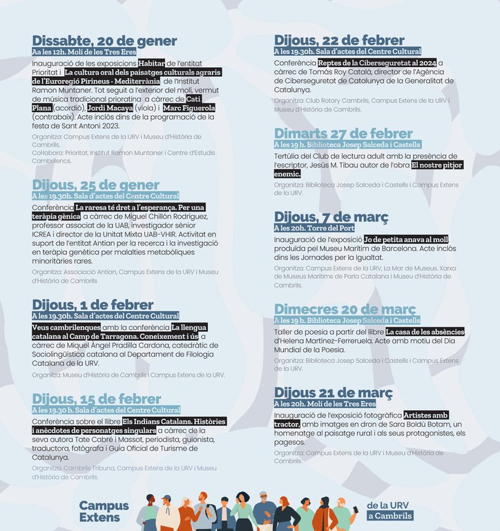 Programació hivern