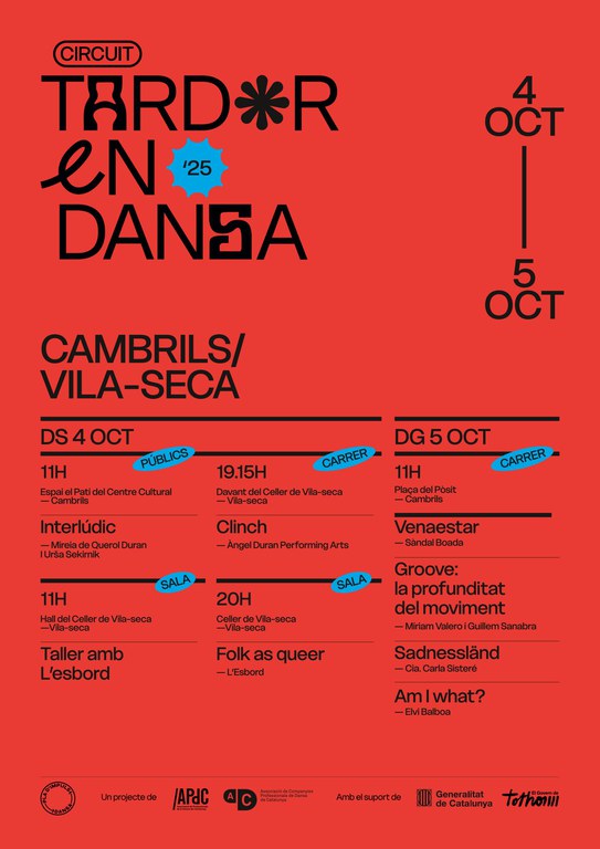 El Circuit Tardor en Dansa omplirà Cambrils i Vila-seca de moviment.