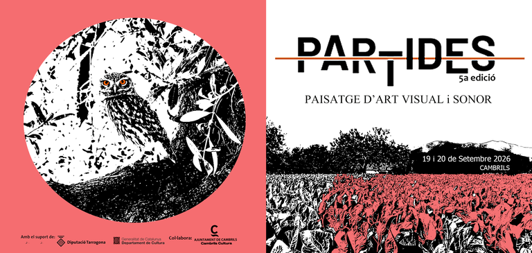 El festival PARTIDES celebra 5 anys de trajectòria entre camps, paisatge i creació contemporània.