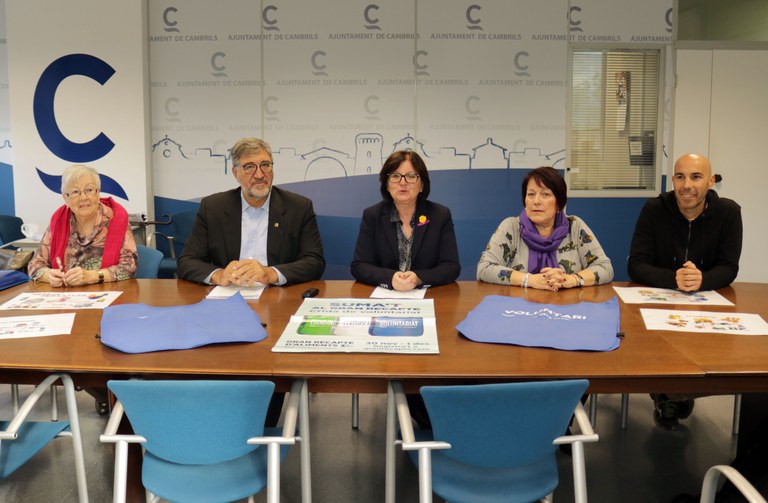 El Gran Recapte recollirà aliments a 16 supermercats de Cambrils i Vinyols el 30 de novembre i l'1 de desembre.