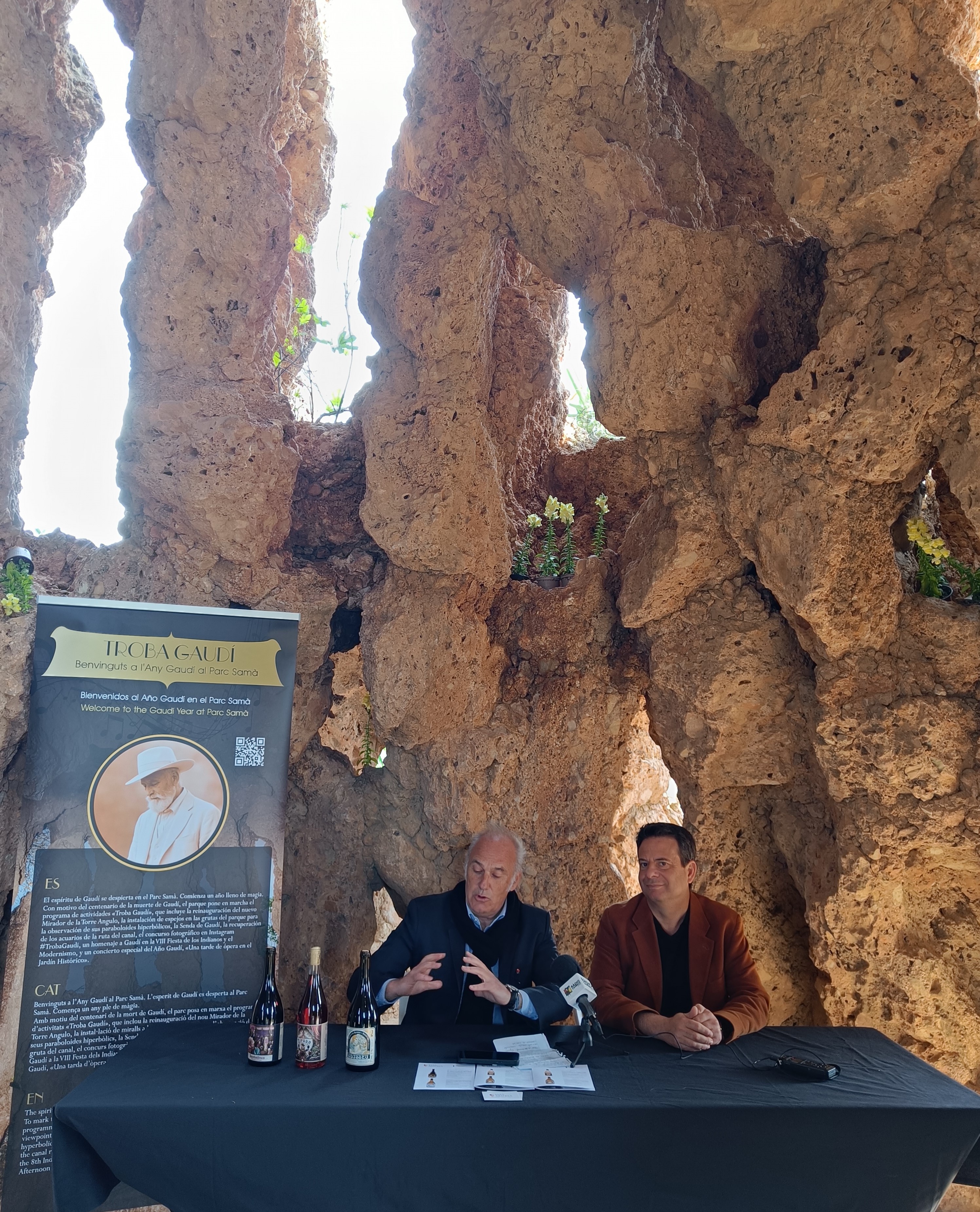 Inauguració del programa "Troba Gaudí"