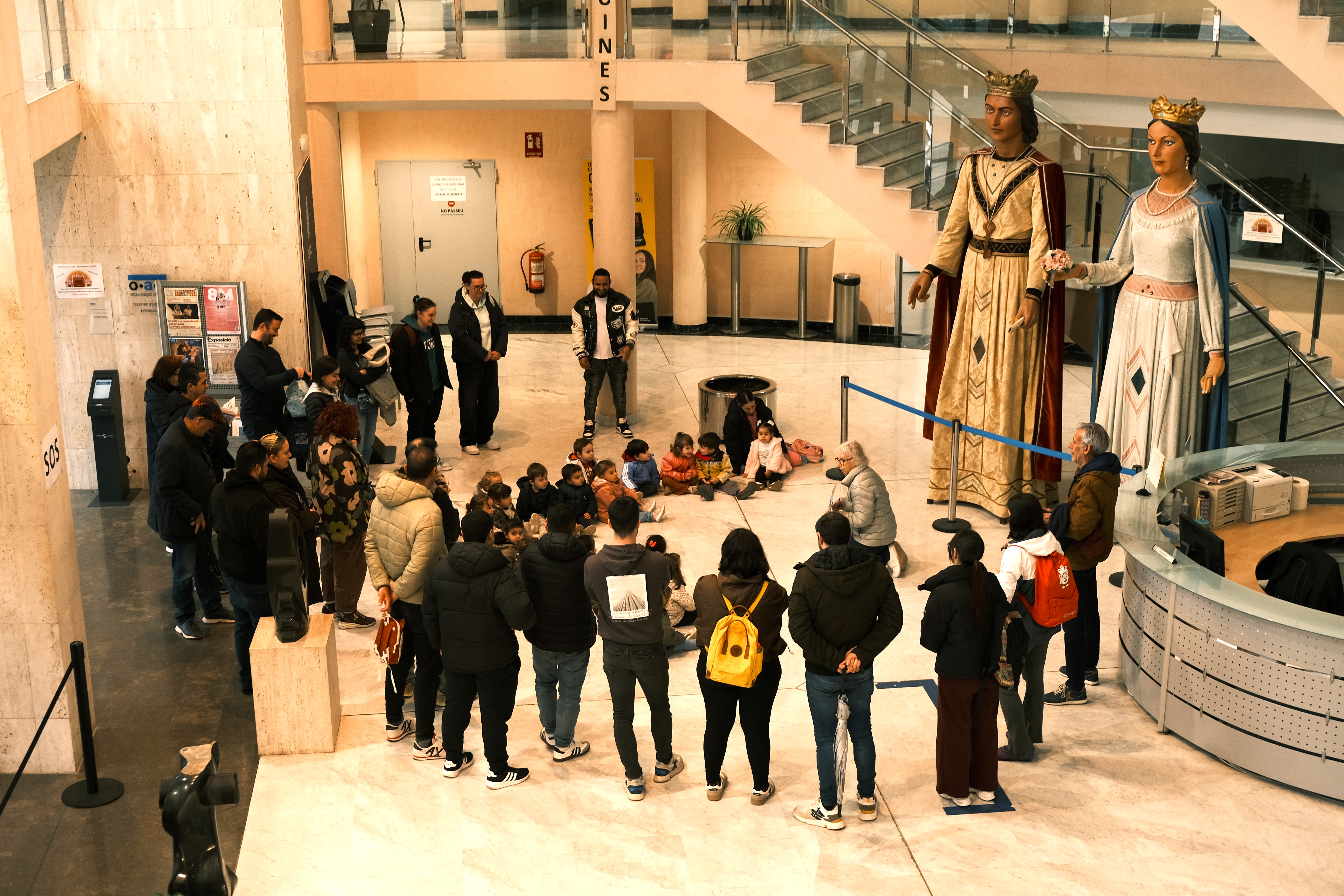 Visita de la llar d'infants Maria Dolors Medina