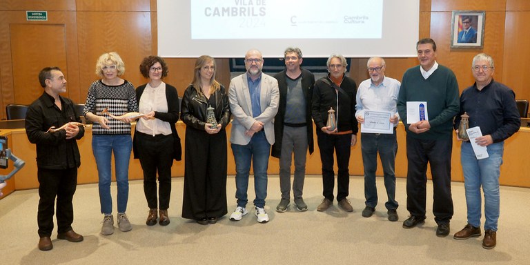 Es lliuren els guardons de la 6a Biennal d’Art Gastronòmic i els tres Premis Vila de Cambrils.