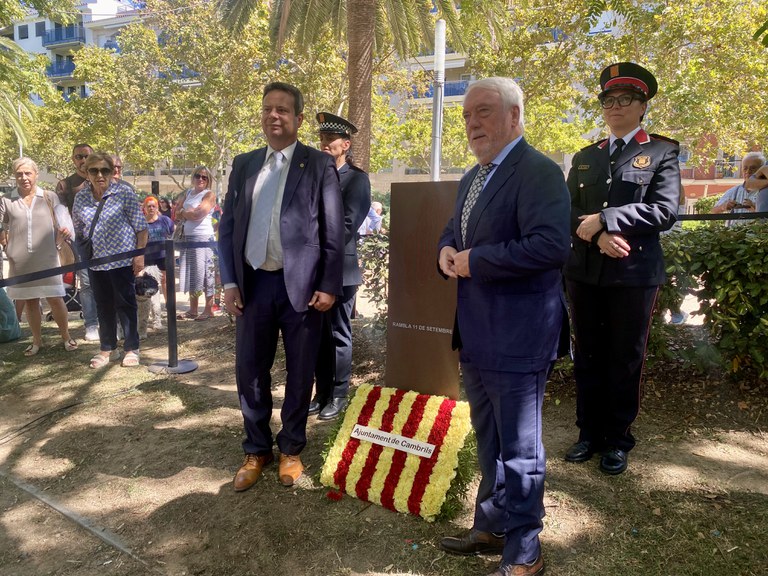 Josep Poblet reivindica a Cambrils la memòria, el coneixement i l’ambició col·lectiva com a eines per construir el futur de Catalunya.