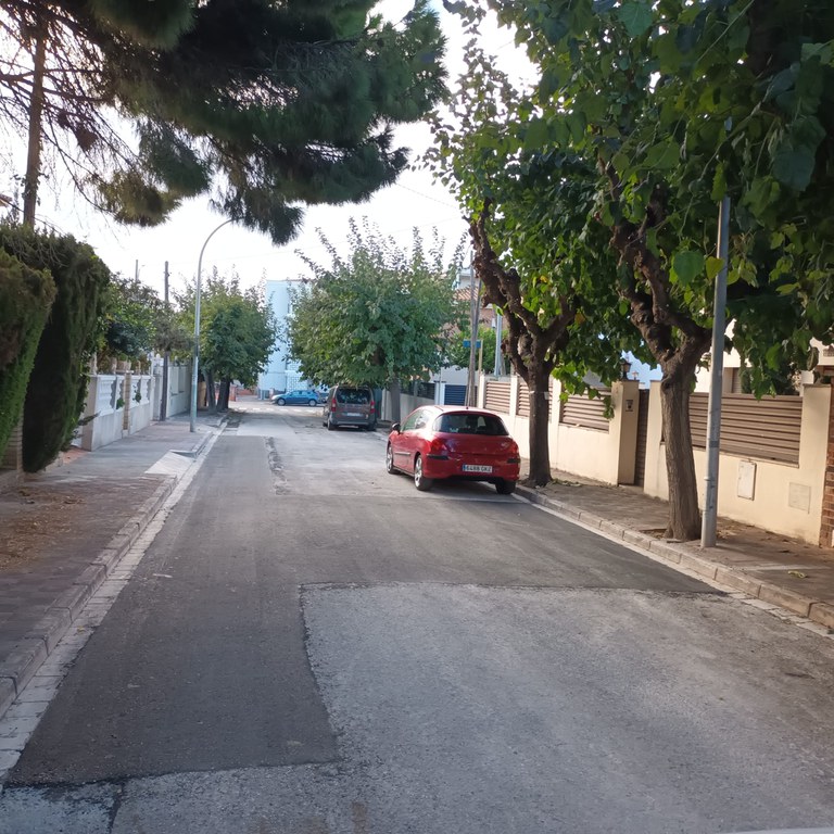 Obres de reposició de paviment