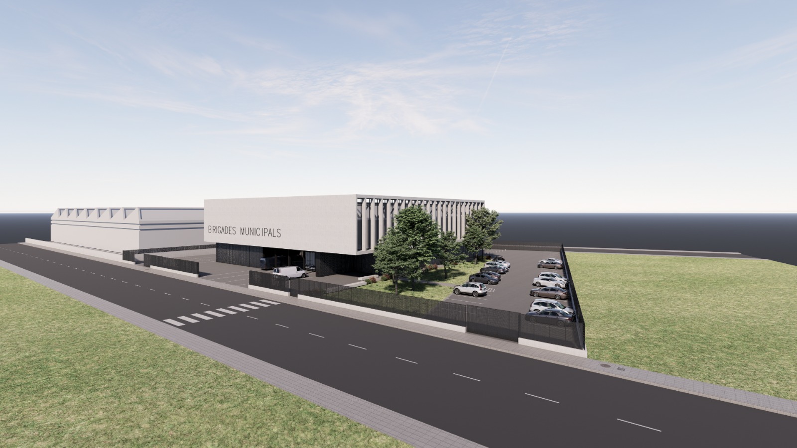 Render de la nau de la brigada