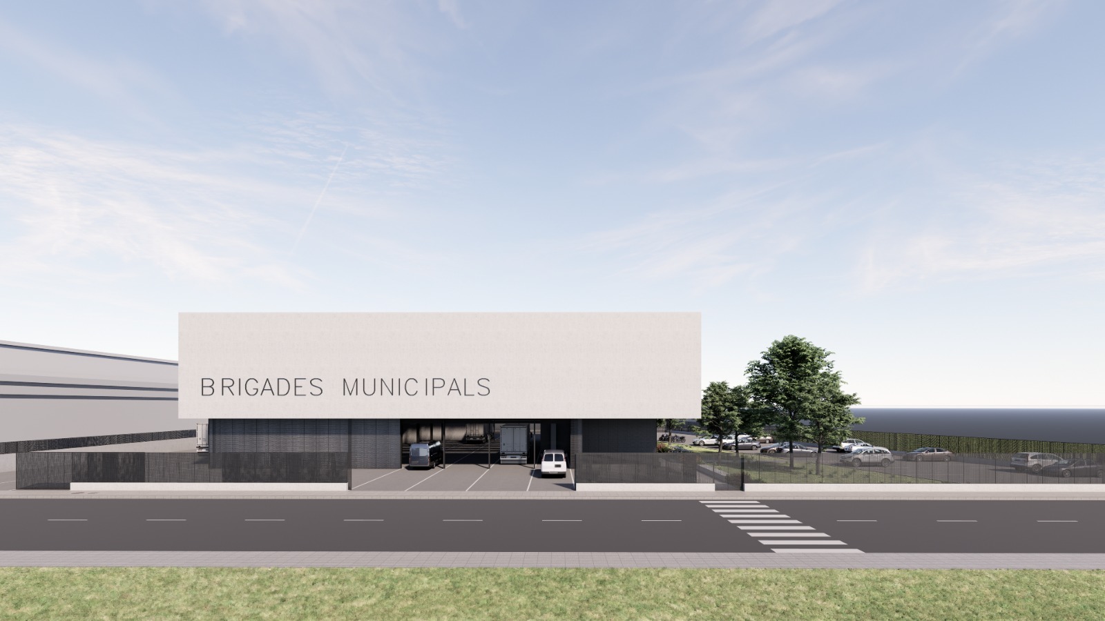 Render de la nau de la brigada