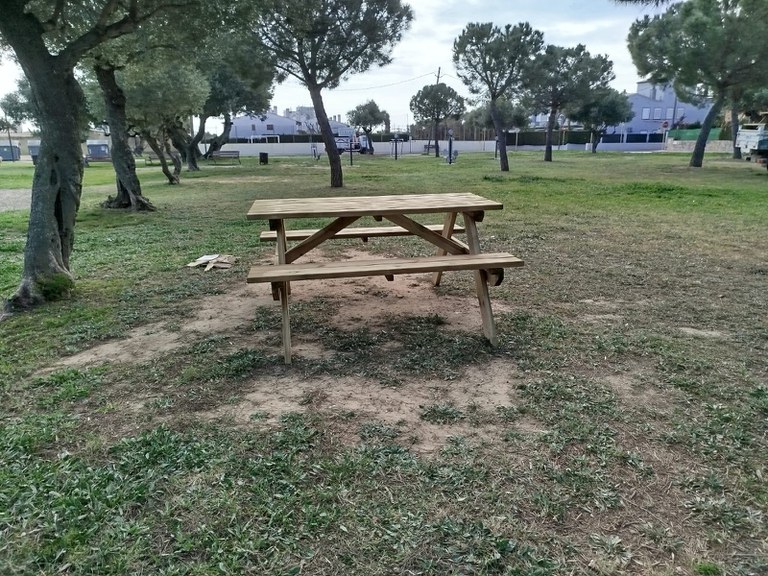 Taules de pícnic