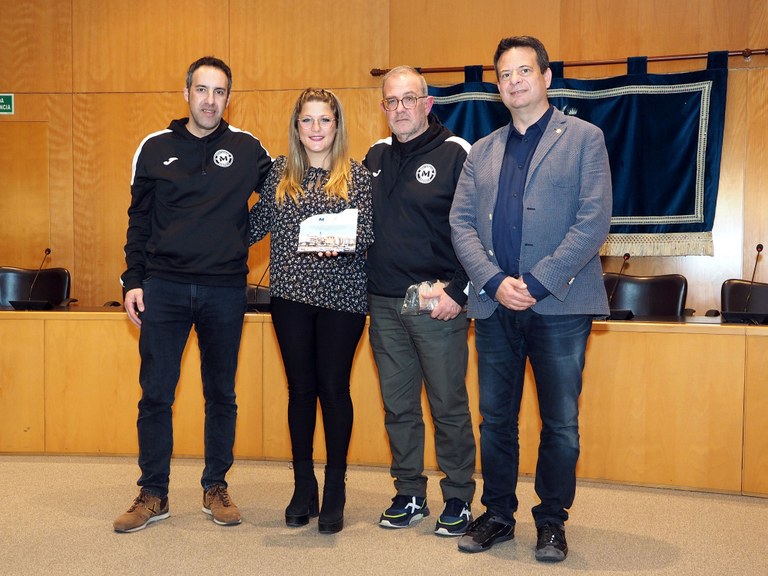 L’Ajuntament de Cambrils ofereix una recepció al Club Futbol Sala Mediterrani Cambrils.