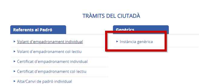L’Ajuntament de Cambrils recupera l’accés al registre d’entrada per presentar instàncies .