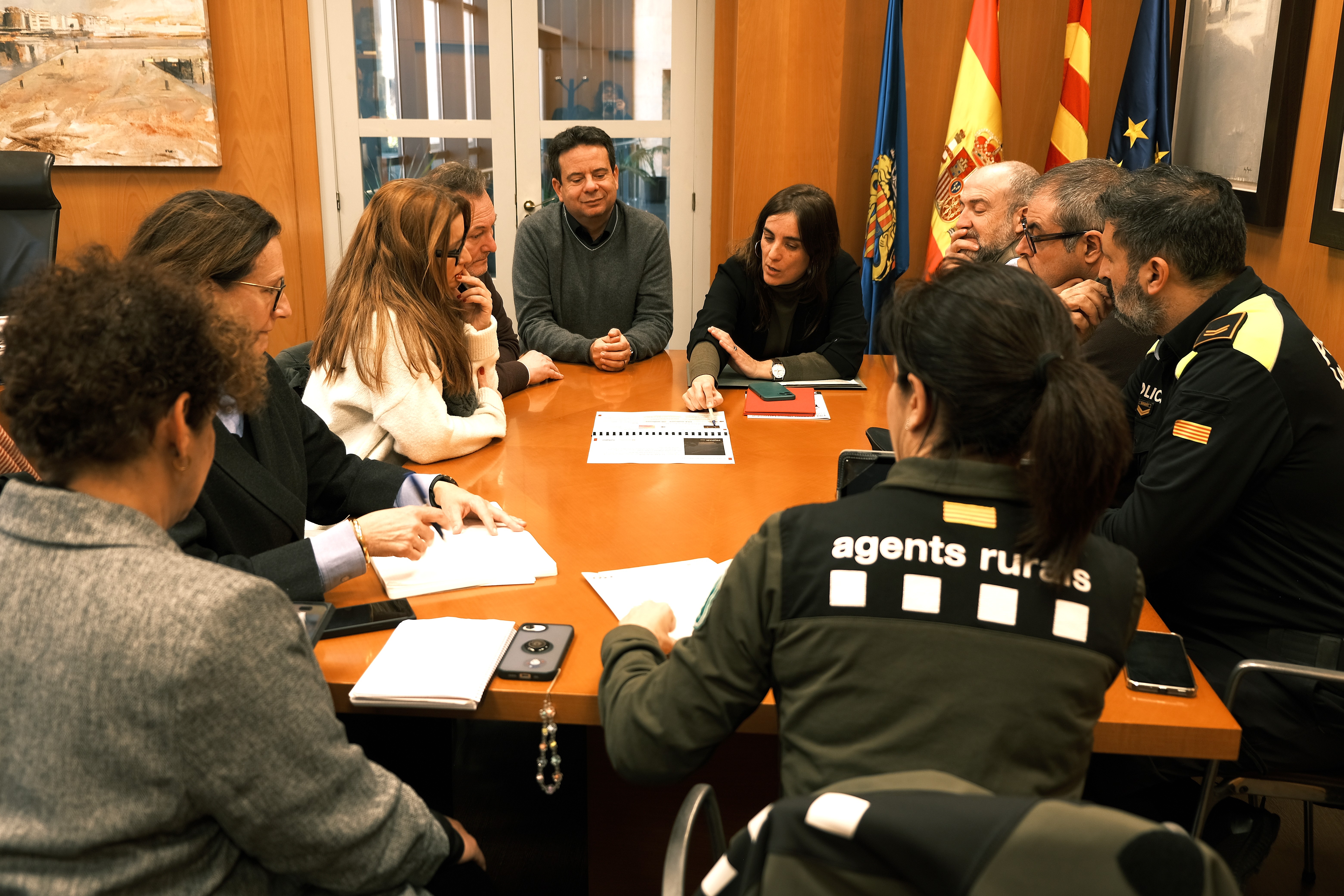 Reunió amb la consellera de Recerca i Universitats