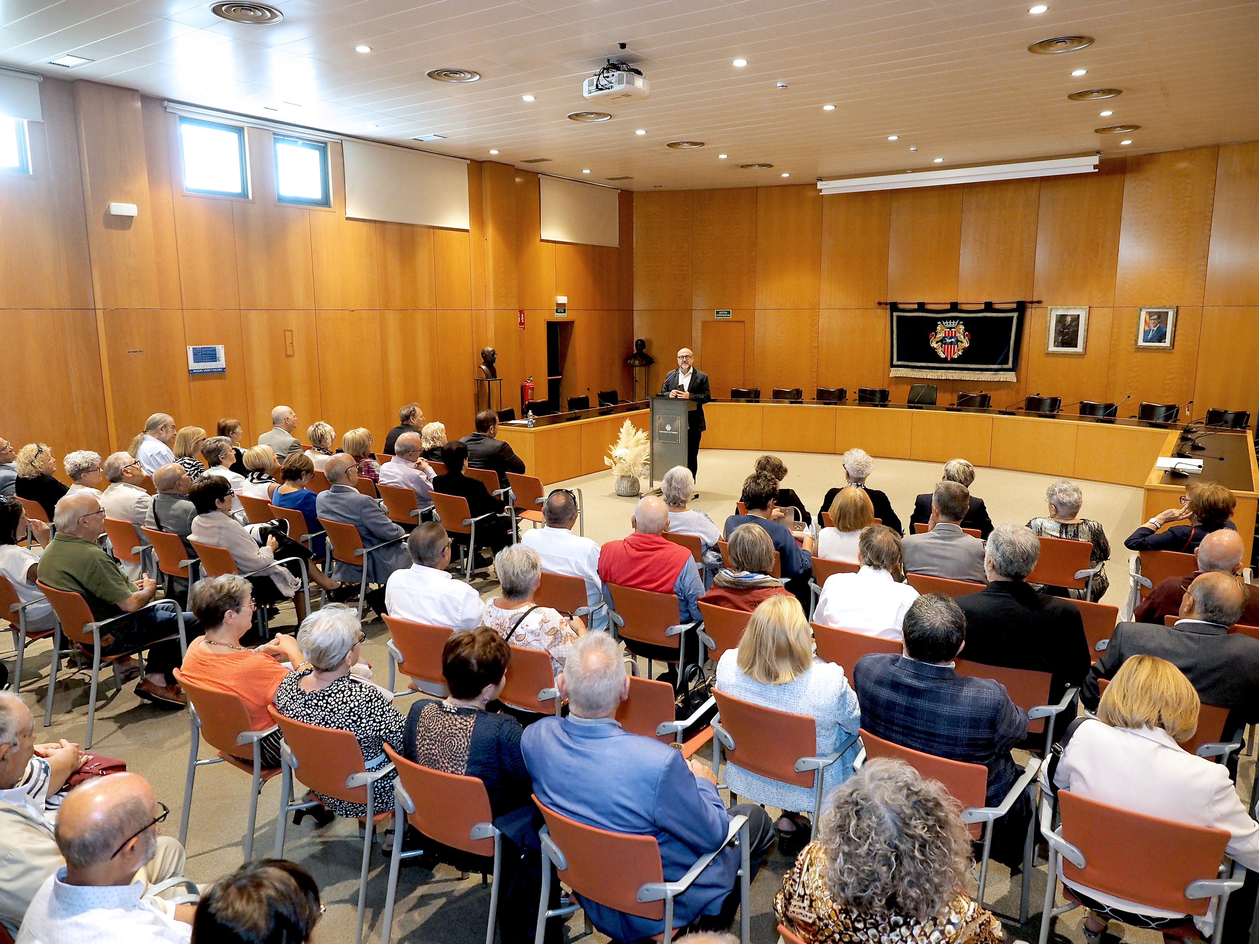 Recepció a la Sala de Plens