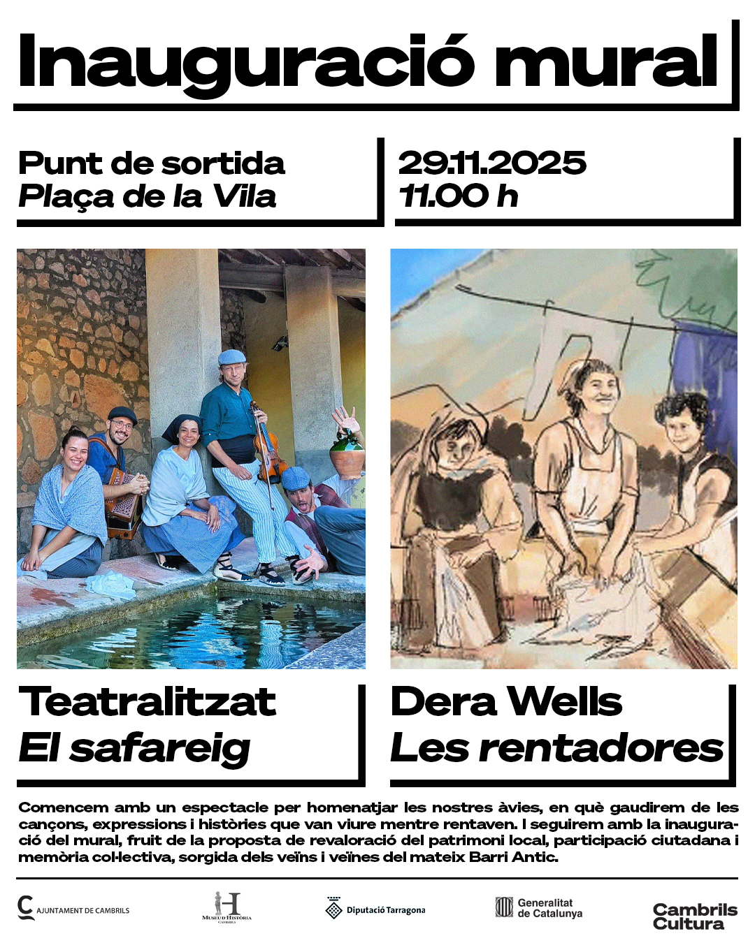 Inauguració del mural
