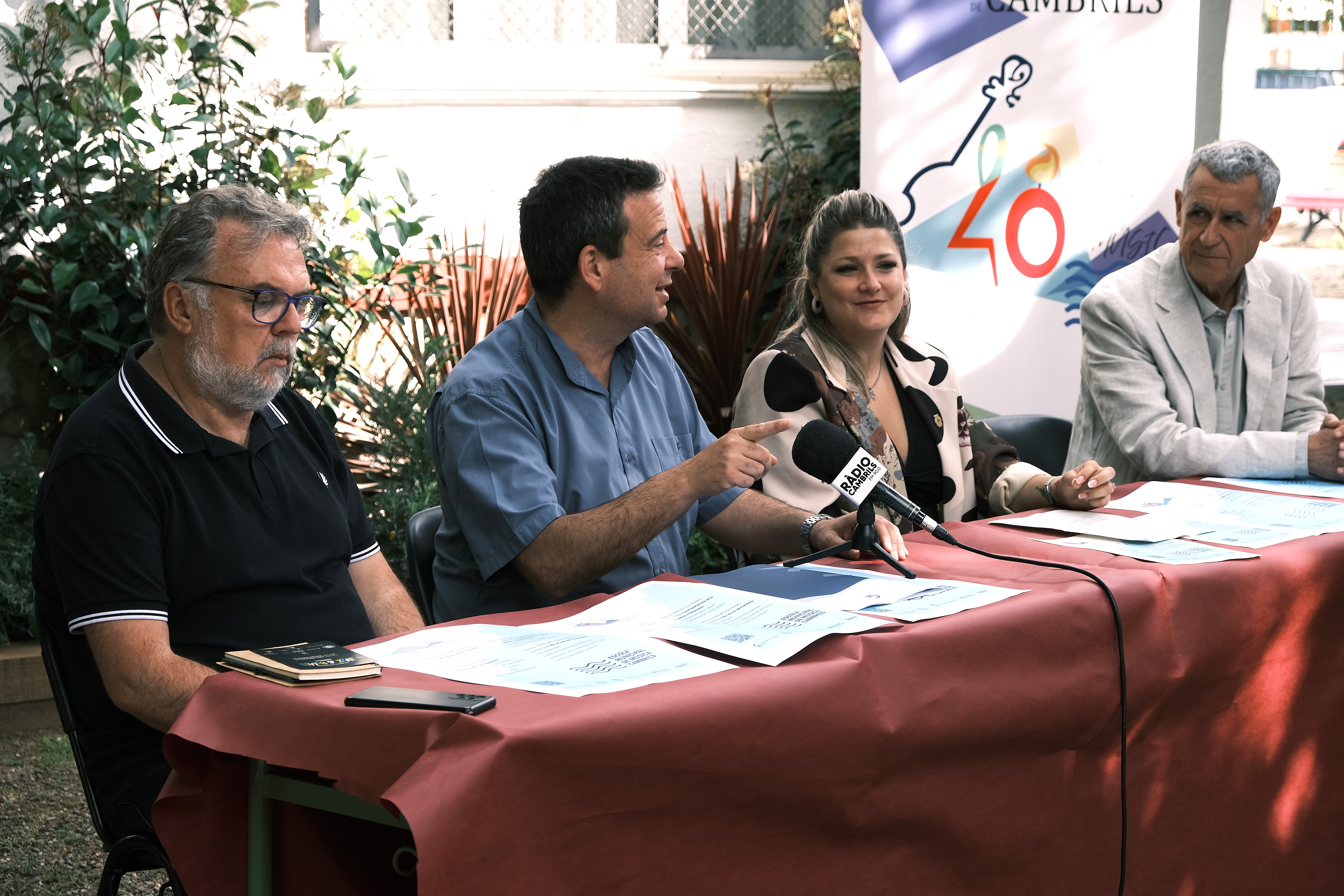 Presentació del programa del 40è aniversari de l'EMMC