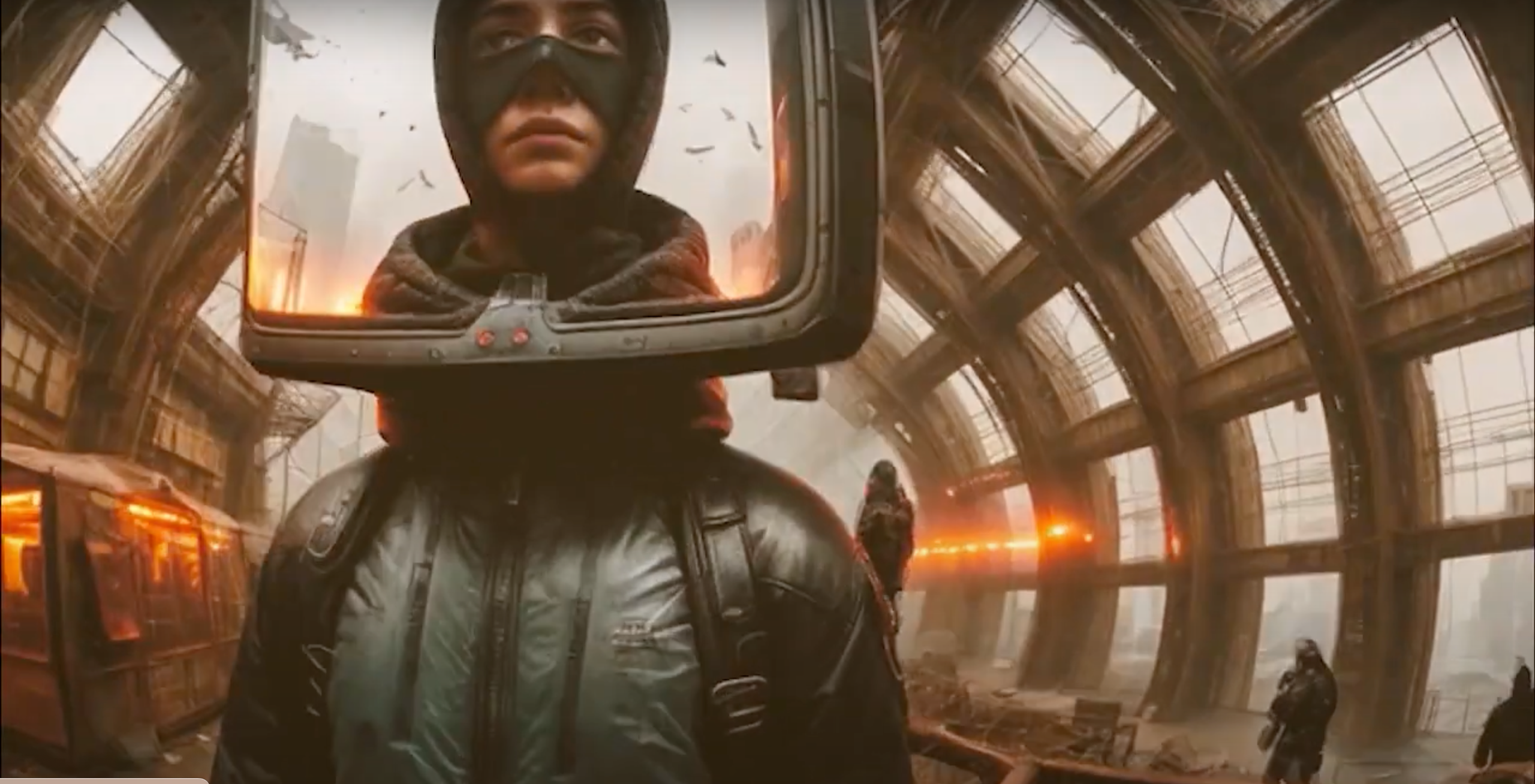 Fotograma del videoclip En portada - Ernest Mariné