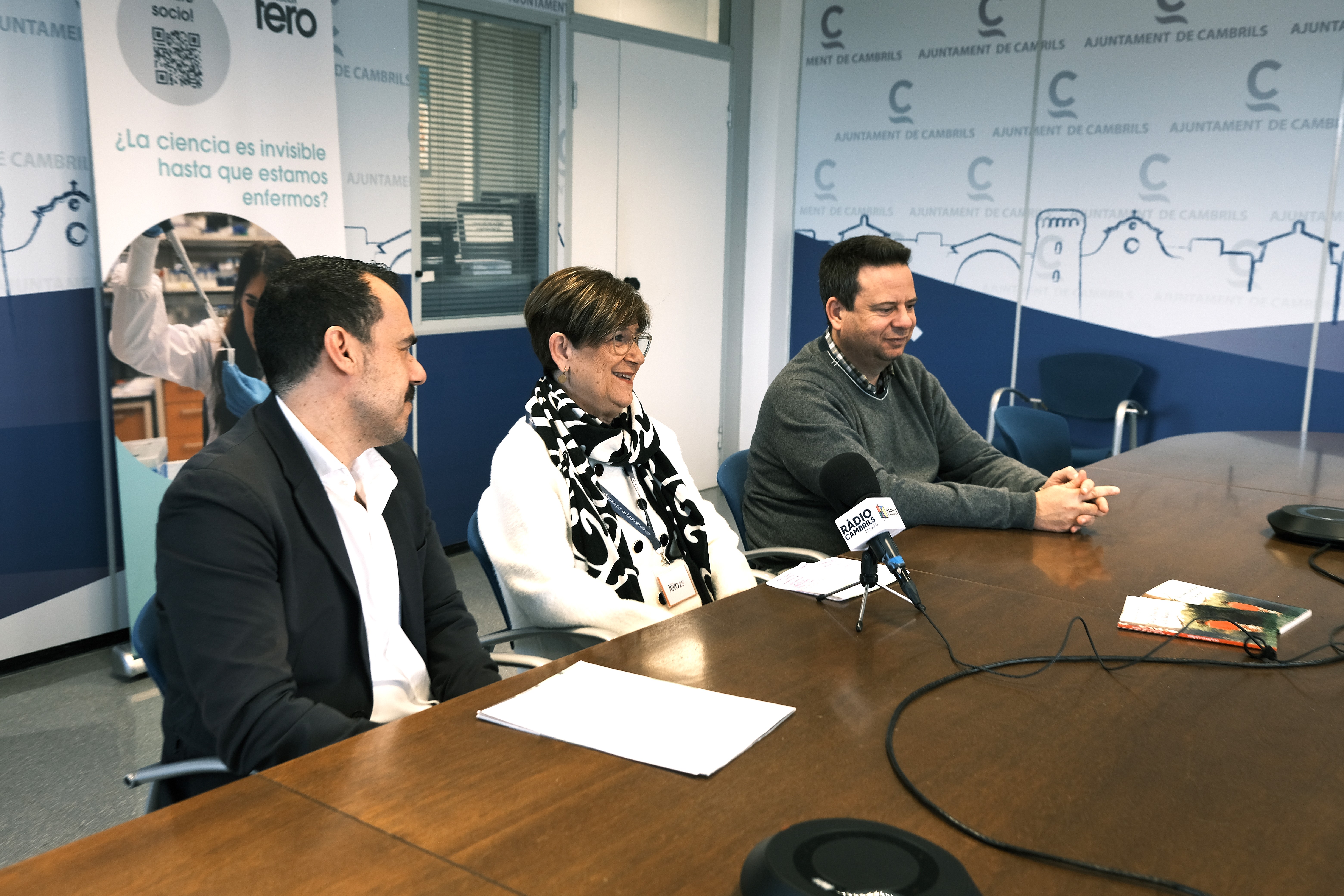 Roda de premsa de la Fundació FERO