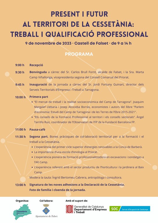 Programa de la jornada
