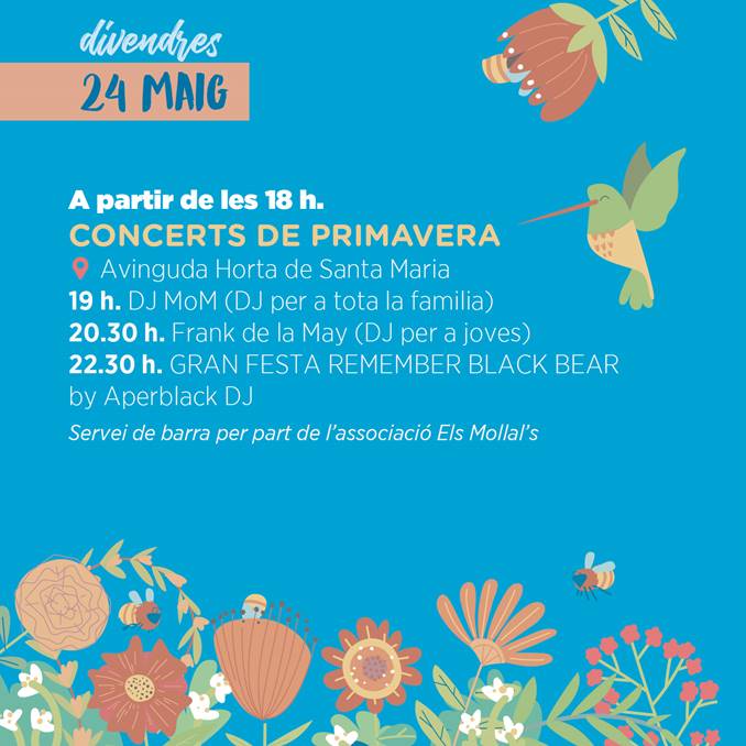 Programa de divendres 24 de maig