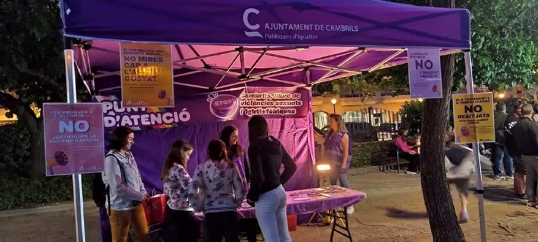 La Fira del Vi de Cambrils comptarà amb un Punt Lila per prevenir les violències sexuals i LGBTI+fòbiques.