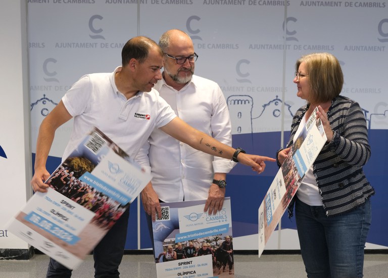 La platja del Regueral, el vial del Cavet i el passeig seran l’escenari del Triatló de Cambrils el 16 de juny.