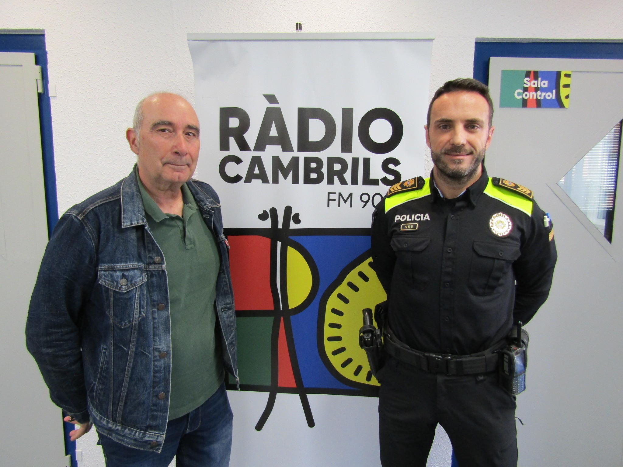 Entrevista de Ràdio Cambrils a Carles Besora i Josep Muñoz