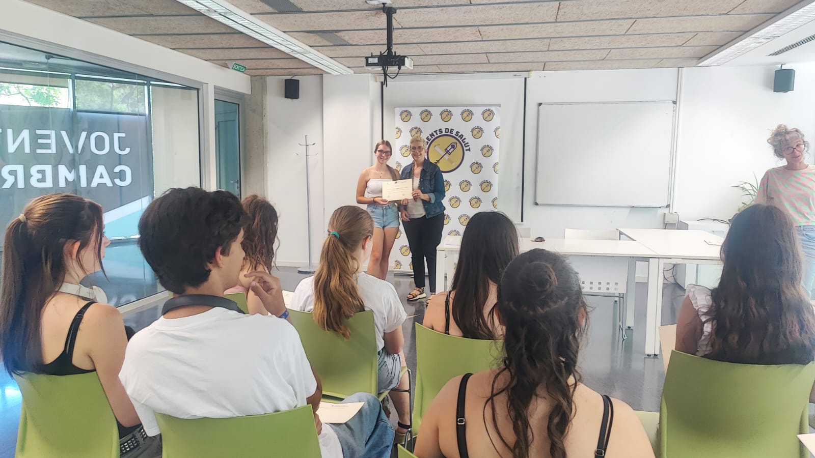 Lliurament de certificats d'Agents de Salut