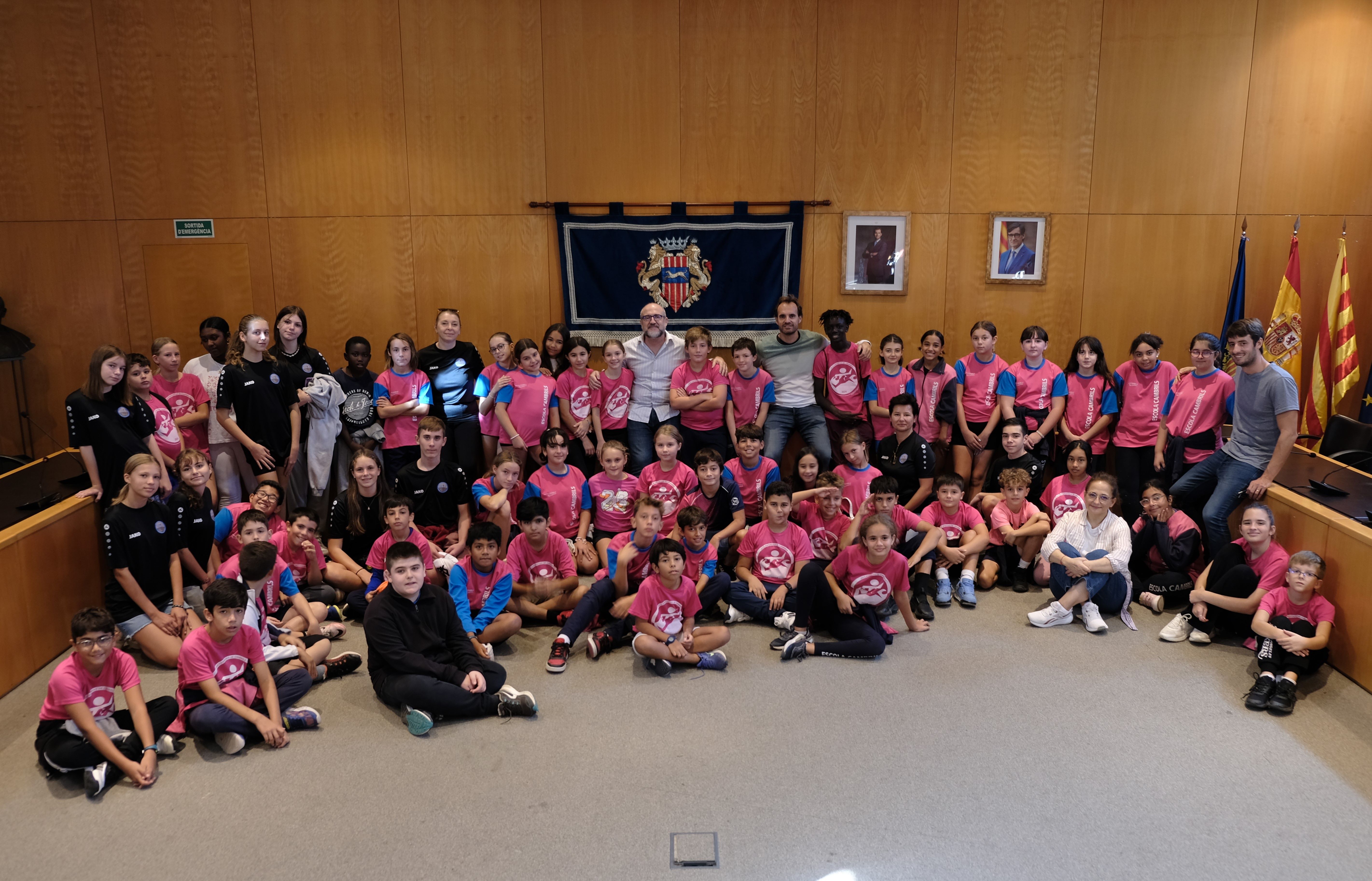 Recepció del programa Erasmus+ de l'Escola Cambrils