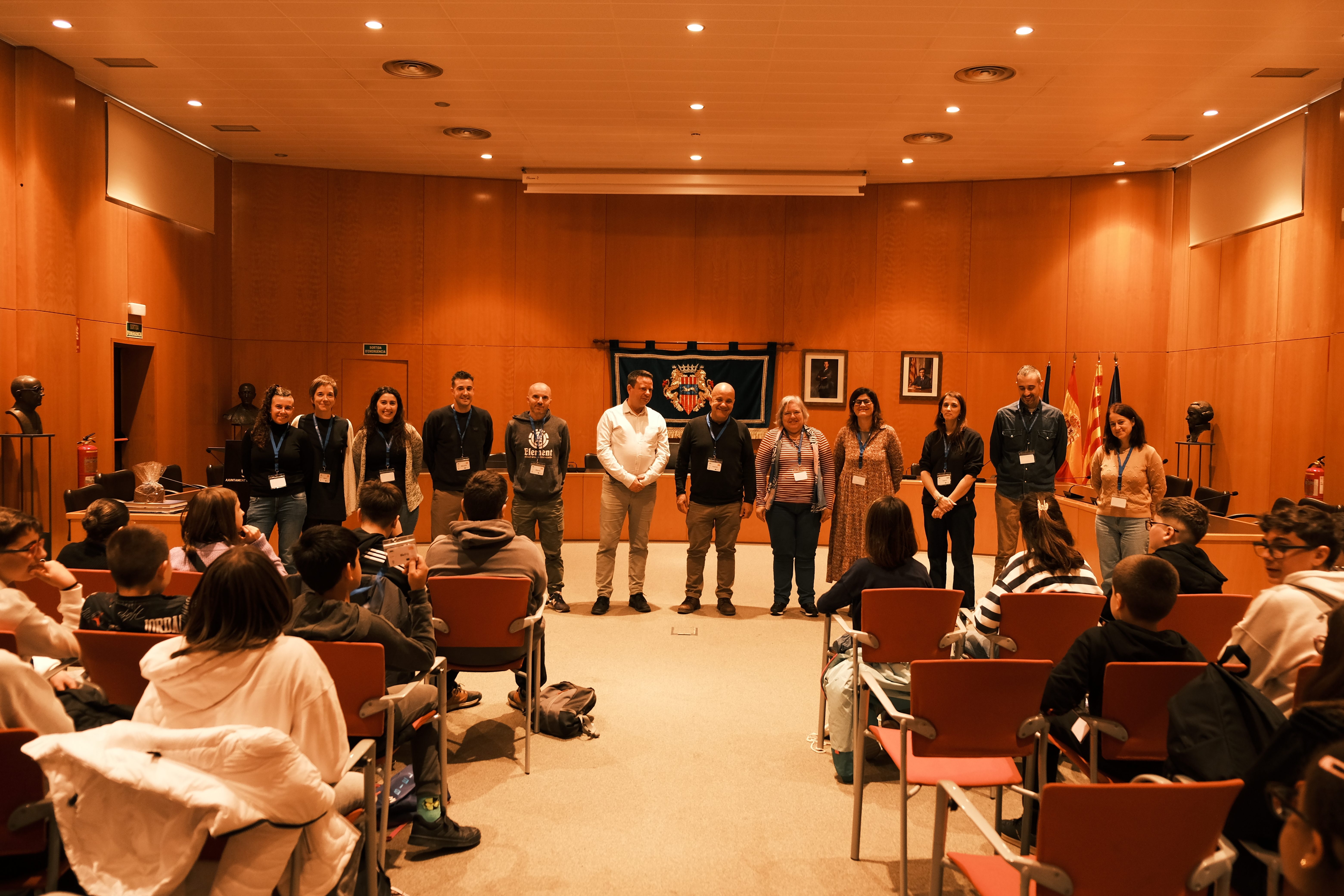 Recepció del programa Erasmus+ del Joan Ardèvol