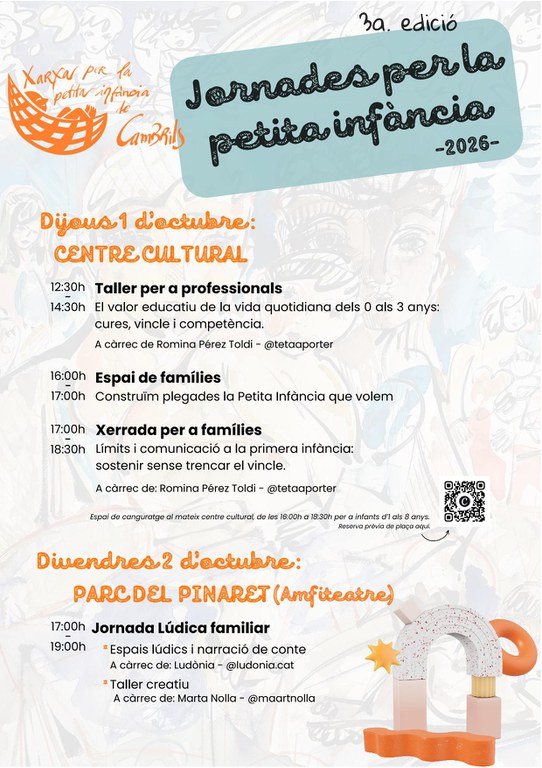 Cartell Jornades Petita Infància