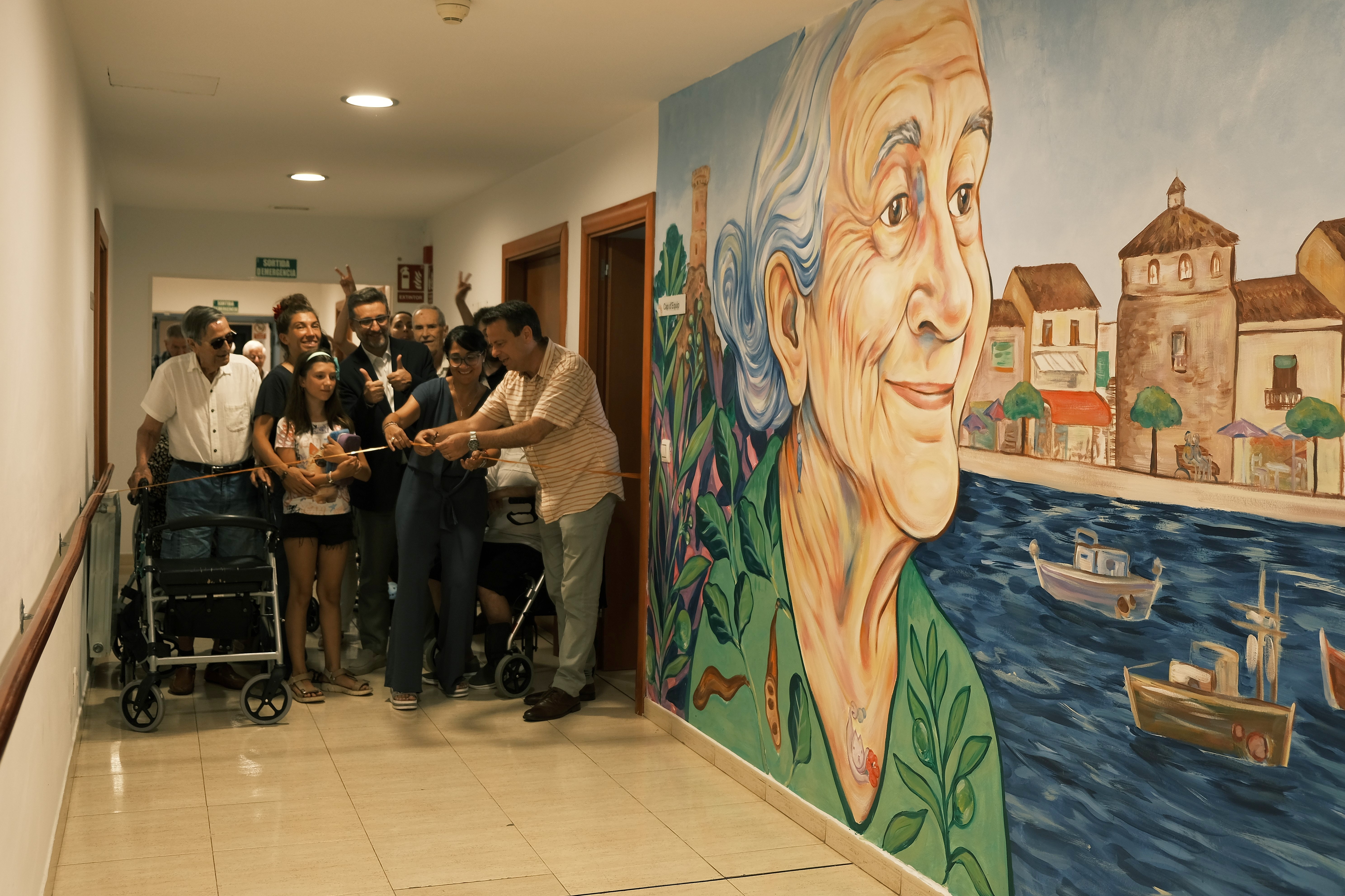 Inauguració del mural